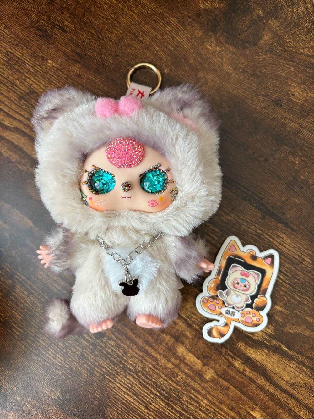 Baby Three Cats and Dogs Plush Series Confirmed Cookie (Siamese Cat) - Picture 3 of 6